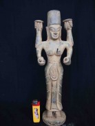 Tượng Thần Vishnu - Kim Loại Hỗn Hợp